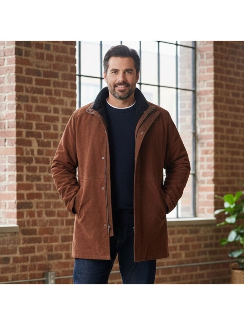 William’s Jacket Leather Trench Suede Jacket